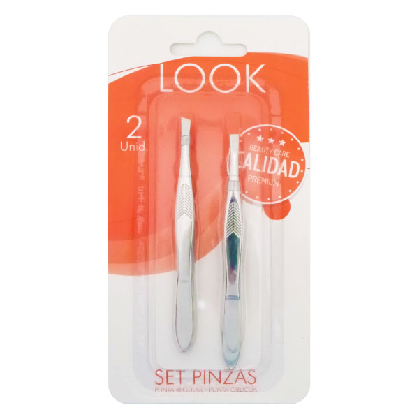 Set Pinzas Look Punta Regular + Punta Oblicua