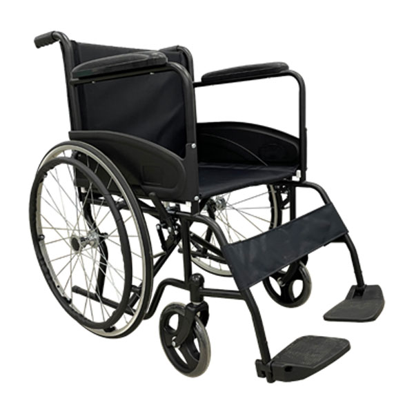 Silla de Ruedas Esmalt. Fija Rueda Maciza-Lona 875 (SC9001P)